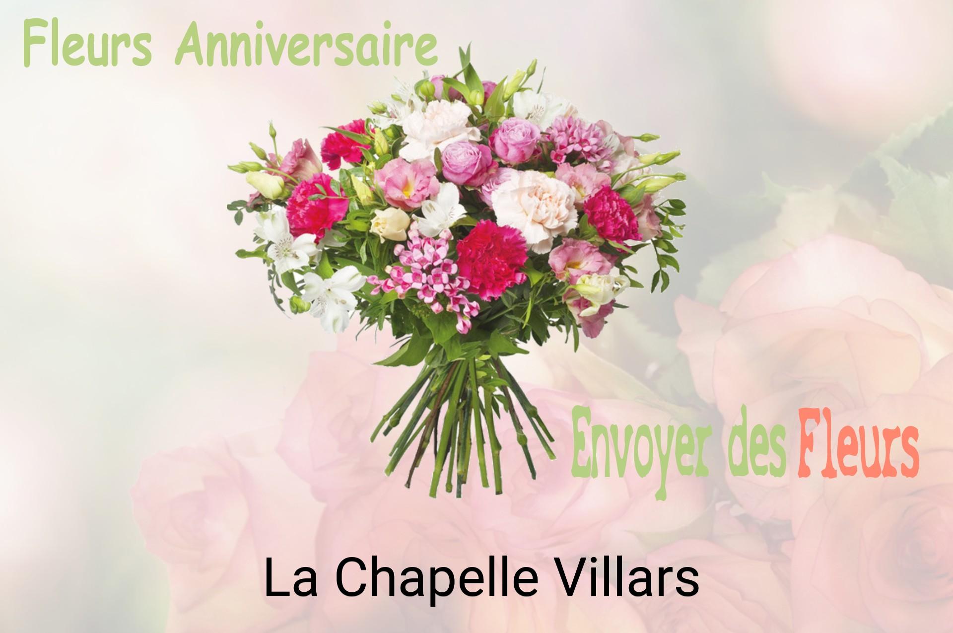 Bouquet de fleurs d’anniversaire livré à La Chapelle-Villars